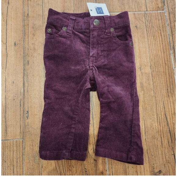 new janie and jack Purple corduroy pants size 3 - Picture 2 of 5
